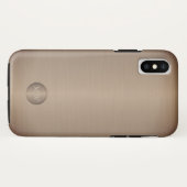 Coques Case-Mate iPhone Professionnel d'affaires monogramme hommes classe (Dos (Horizontal))