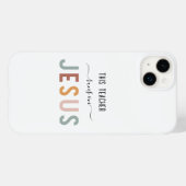 Coques Case-Mate iPhone Professions religieuses personnalisées de Jésus (Verso (horizontal))