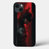 Coques Case-Mate iPhone Profil Batman Red Bar (Verso)
