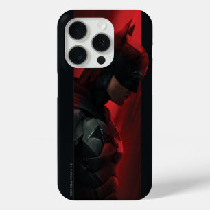 Coque iPhone 15 Pro Profil Batman Red Bar