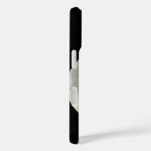 Coques Case-Mate iPhone Profil de chat noir pleine lune (Verso / Droite)