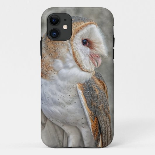 Coques Case-Mate iPhone Profil de hibou de grange (Dos)