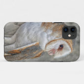 Coques Case-Mate iPhone Profil de hibou de grange (Dos (Horizontal))