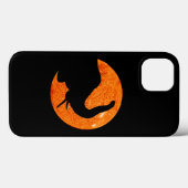 Coques Case-Mate iPhone Profil d'éléphant Éclipse solaire (Verso (horizontal))