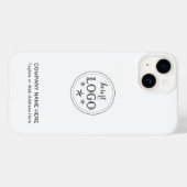 Coques Case-Mate iPhone Profil d'entreprise personnalisé (Verso (horizontal))