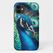 Coques Case-Mate iPhone Profil Peacock (Dos)
