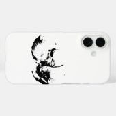 Coques Case-Mate iPhone Profilé dans l'encre (Verso (horizontal))