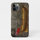 Coques Case-Mate iPhone Profile Painting of Ship Jersey (Dos)