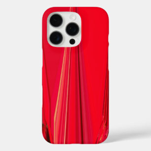 iPhone 16 Pro Case Profondeur Cramoisie Belle Texture Rouge Abstrac