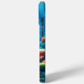 Coques Case-Mate iPhone Profondeurs de la couverture téléphonique océaniqu (Verso / Gauche)