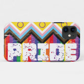 Coques Case-Mate iPhone Progrès Fierté LGBTQ+ (Dos (Horizontal))