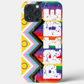 Coques Case-Mate iPhone Progress Pride LGBTQ (Verso)