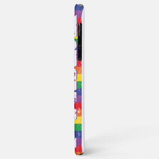Coques Case-Mate iPhone Progress Pride LGBTQ  (Dos/Gauche)