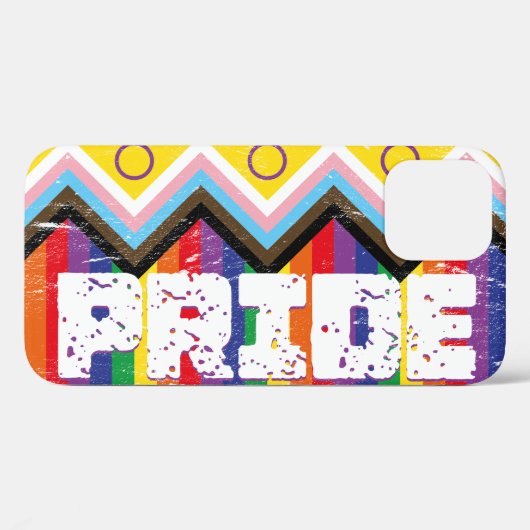 Coques Case-Mate iPhone Progress Pride LGBTQ  (Verso (horizontal))