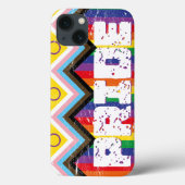 Coques Case-Mate iPhone Progress Pride LGBTQ (Verso)