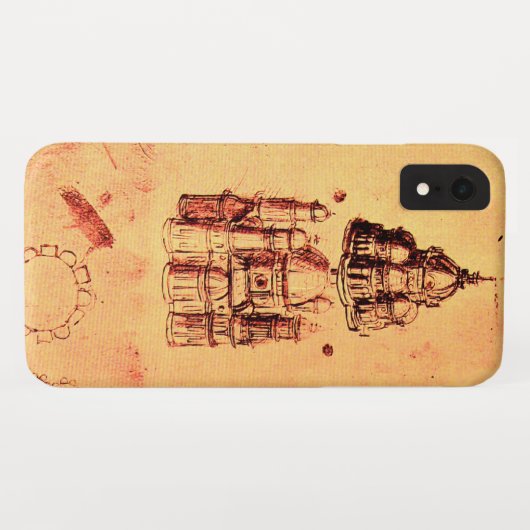 COQUES Case-Mate iPhone PROJET ARCHITECTURAL RENAISSANCE, ARCHITECTE (Dos (Horizontal))