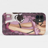 Coques Case-Mate iPhone Promenade de chien de passerelle (Dos (Horizontal))
