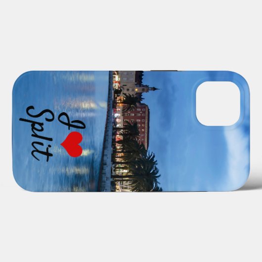 Coques Case-Mate iPhone Promenade de Split en Croatie (Verso (horizontal))
