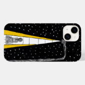 Coques Case-Mate iPhone Promenade nocturne d'hiver (Verso (horizontal))