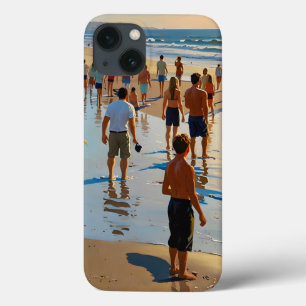 Case-Mate iPhone Case Promenade sur la plage bondée