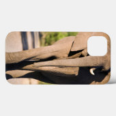 Coques Case-Mate iPhone Promenades d'un éléphant africain (Loxodonta (Verso (horizontal))