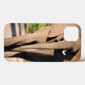 Coques Case-Mate iPhone Promenades d'un éléphant africain (Loxodonta (Verso (horizontal))