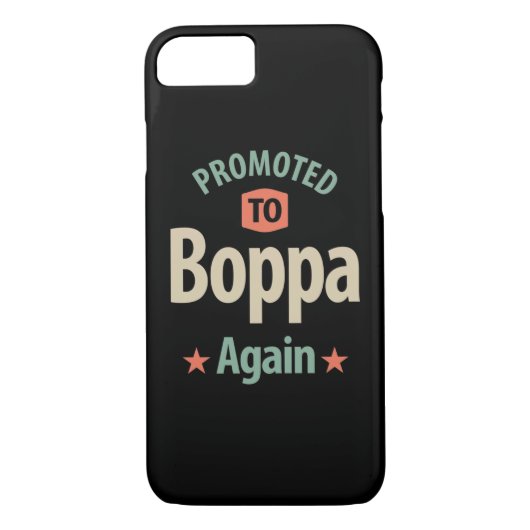 Coques Case-Mate iPhone Promu À Boppa À Nouveau | Cadeau Père Grand-Père (Dos)