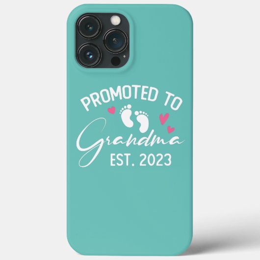 Coques Case-Mate iPhone Promu À Grand-Mère Est 2023 Première Grand-Mère (Verso)