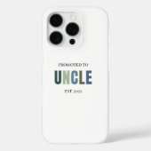 Coques Case-Mate iPhone Promu à oncle EST 2025 | Personnalisé (Verso)