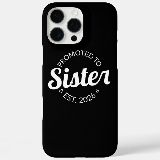 Coques Case-Mate iPhone Promu À Soeur Est. 2026 I (Verso)