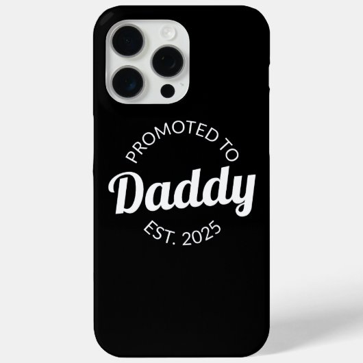 Coques Case-Mate iPhone Promu Papa Estimé 2025 Je (Verso)