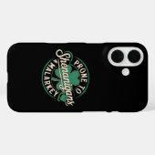 Coques Case-Mate iPhone Prone To Shenanigans & Malarkey St Patrick's Day (Verso (horizontal))
