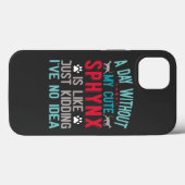 Coques Case-Mate iPhone Propriétaire Canadien De Chat Sphynx Sans Cheveux (Verso (horizontal))
