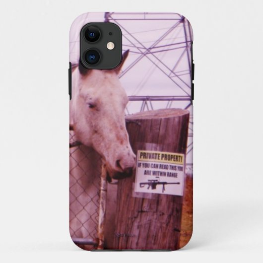 Coques Case-Mate iPhone Propriété privée lavender Horse (Dos)