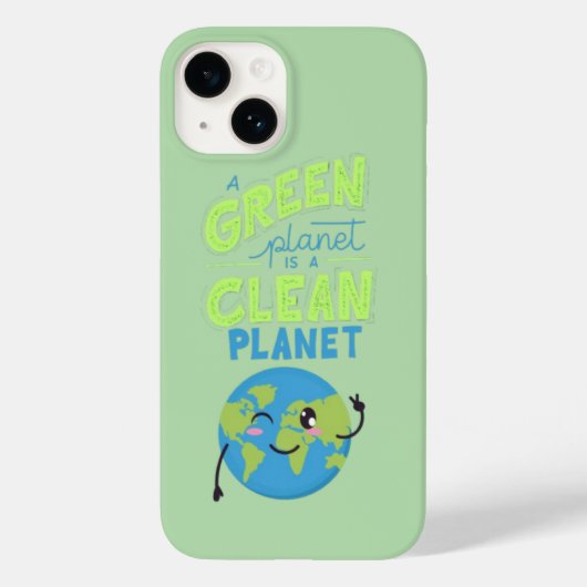 Coques Case-Mate iPhone Propulsé par le vert : prospérer avec la nature" (Verso)