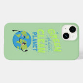 Coques Case-Mate iPhone Propulsé par le vert : prospérer avec la nature" (Verso (horizontal))