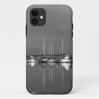 Coques Pour iPhone Protecteur cellulaire photo noir et blanc, bateaux