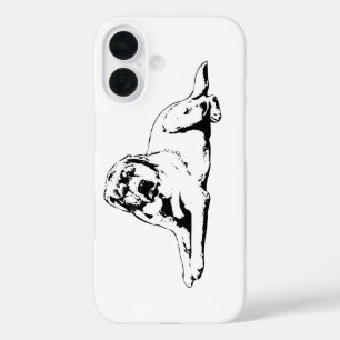 Coques iPhone 16 Protecteur de calme graphique
