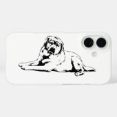 Coques Case-Mate iPhone Protecteur de calme graphique (Verso (horizontal))