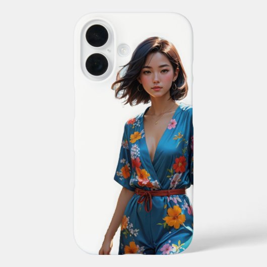 Coques Case-Mate iPhone Protection florale chic - (Verso)