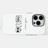 Coques Case-Mate iPhone Protection mignonne pour les Amoureux de les chats (Verso (horizontal))
