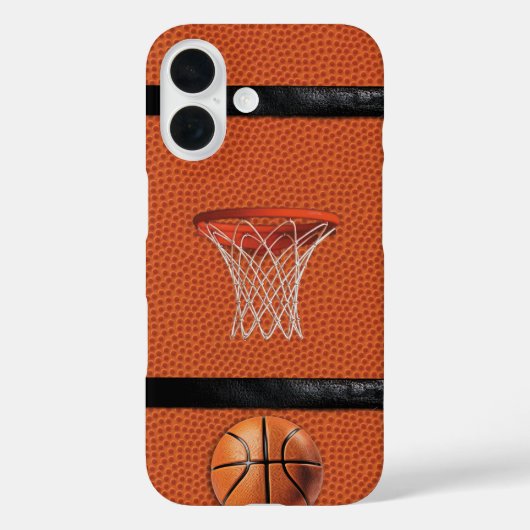 Coques Case-Mate iPhone Protection sportive de basketball (Verso)