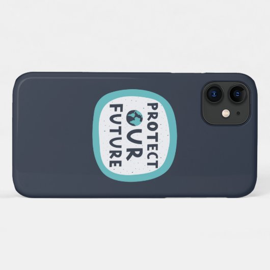 Coques Case-Mate iPhone Protéger notre avenir (Dos (Horizontal))