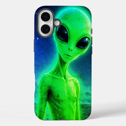Coques Case-Mate iPhone Protégez votre nouvel iPhone avec un alien vert (Verso)