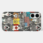Coques Case-Mate iPhone protestation des animaux (Verso (horizontal))