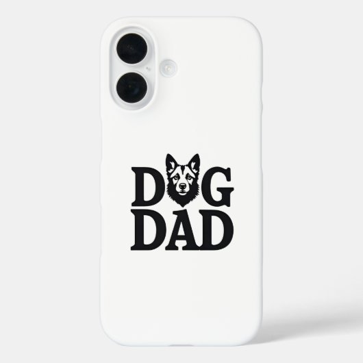 Coques Case-Mate iPhone Proud Dog Dad Apparel & Accessories (Verso)