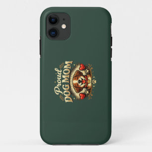 Case-Mate iPhone Case Proud Dog Mom – Cute & Playful Dog Lover Design