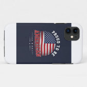 Coques Case-Mate iPhone Proud to be American (Dos (Horizontal))