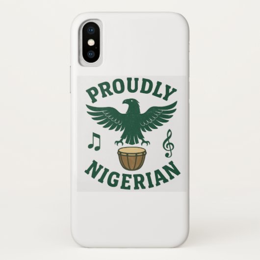 Coques Case-Mate iPhone Proudly Nigerian Case – Bold. Strong. Unapologetic (Dos)