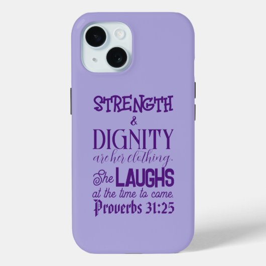 Coques Case-Mate iPhone Proverbes 31 : Dossier téléphonique (Verso)